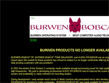 Tablet Screenshot of burwenbobcat.com
